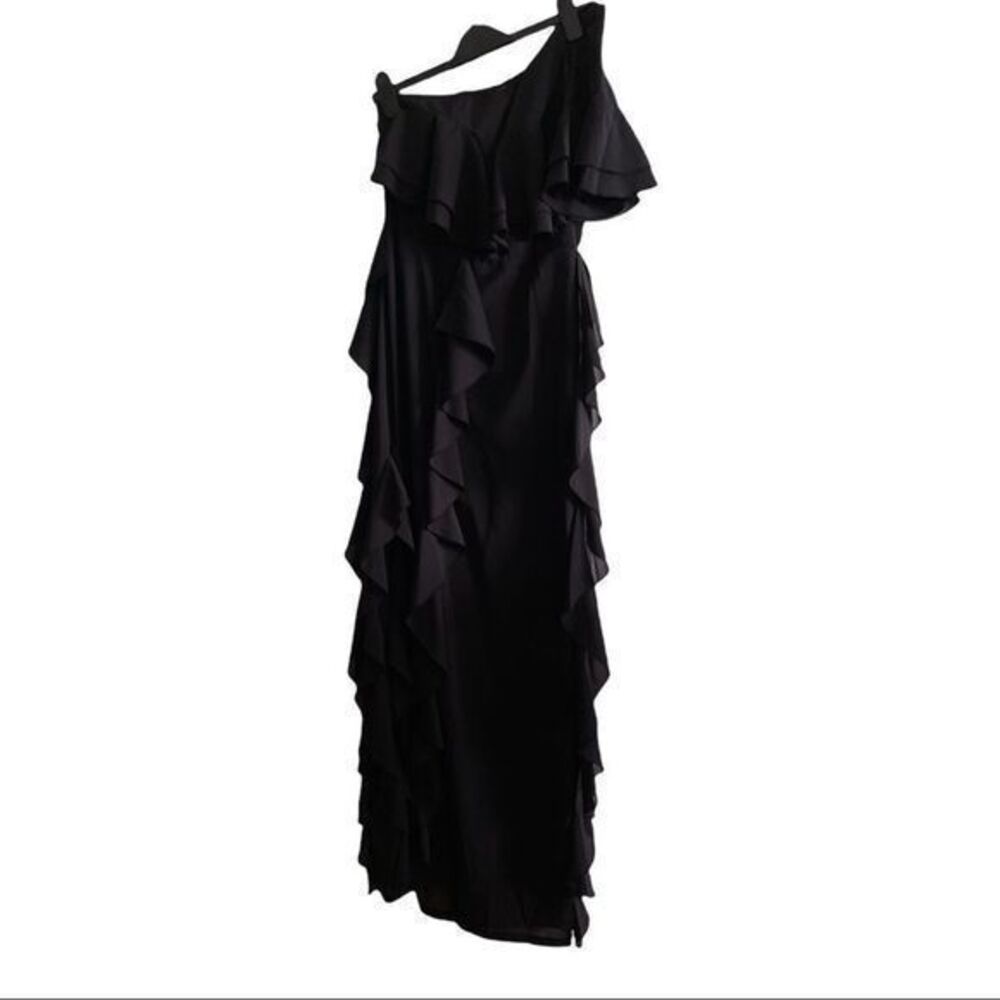 Pretty Little Thing Ruffled Maxi Dress